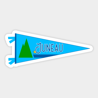 Juneau Pennant Sticker